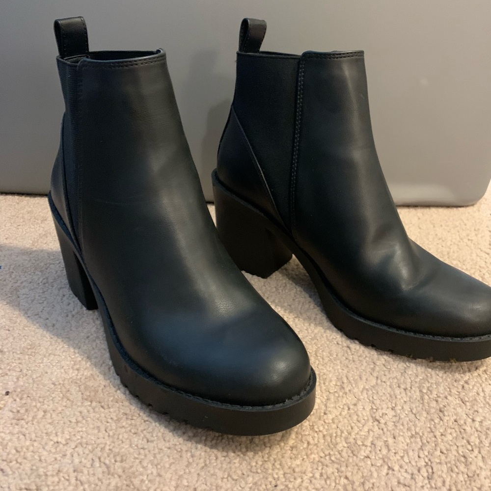 Black booties